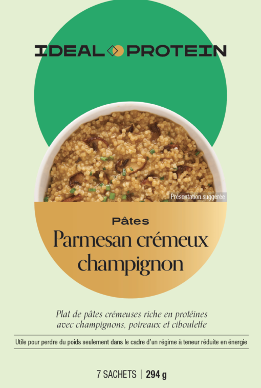 Pâtes parmesan crémeux aux champignons* – Image 2