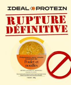 Soupe poulet et nouilles * Rupture définitive