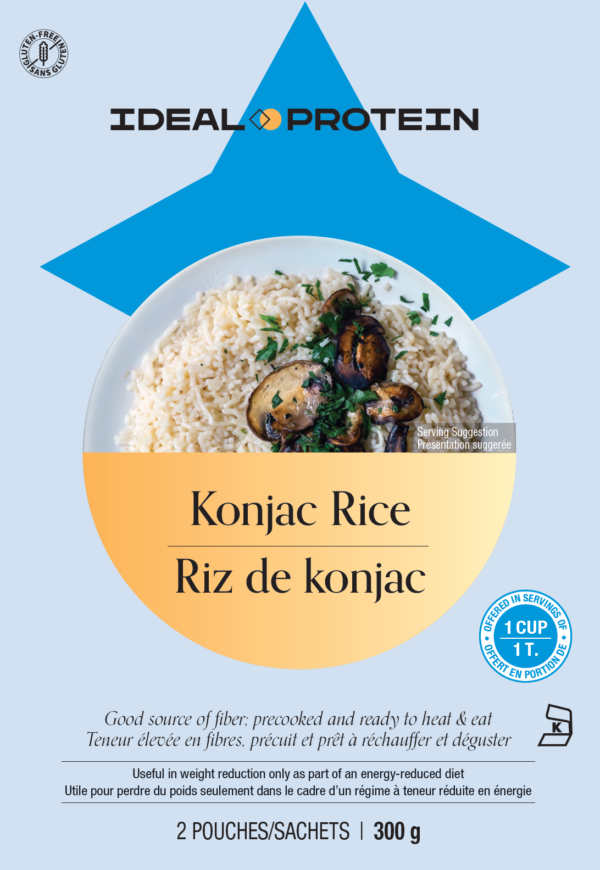 Riz de konjac Ideal Protein (rupture temporaire) – Image 2
