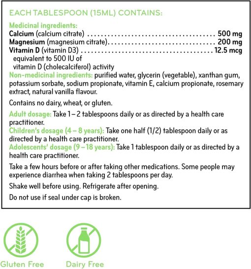 Cal-Mag liquide - Crème à la vanille – Image 3