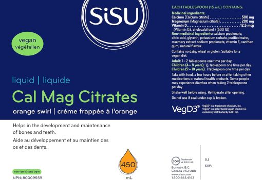 Cal-Mag liquide - Crème frappée à l'orange – Image 2