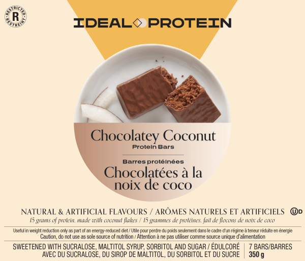 Barres chocolatées à la noix de coco (R) – Image 2