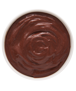 Pouding chocolat noir*