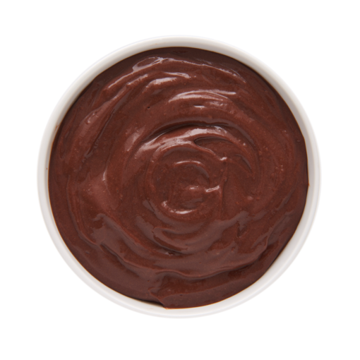 Pouding chocolat noir*
