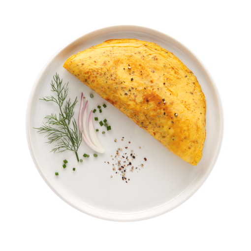 Omelette au fromage*