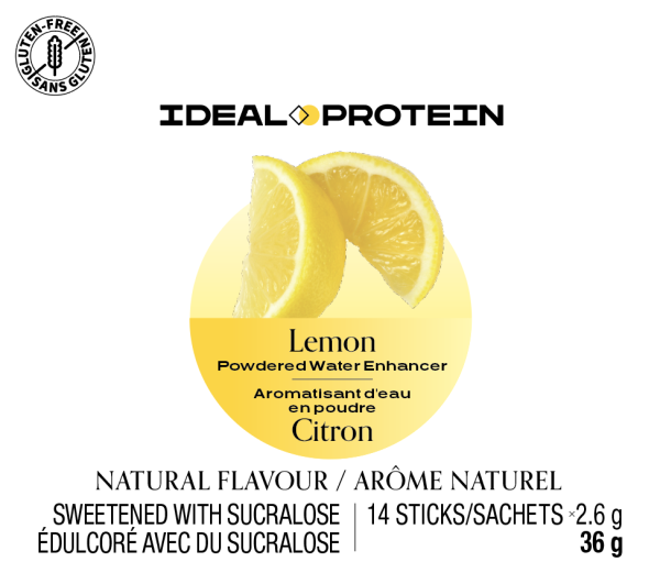 Aromatisant d'eau en poudre citron