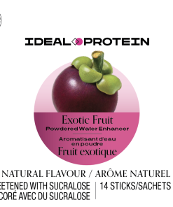 Aromatisant d'eau en poudre fruit exotique