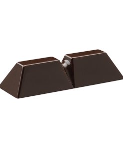 Mini barres chocolat noir et sel de mer