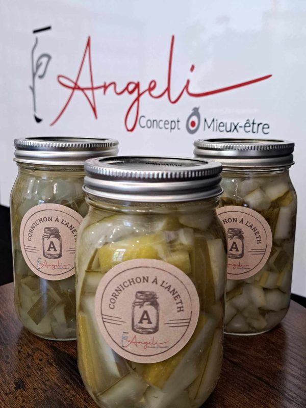 Cornichons à l'aneth - 500 ml