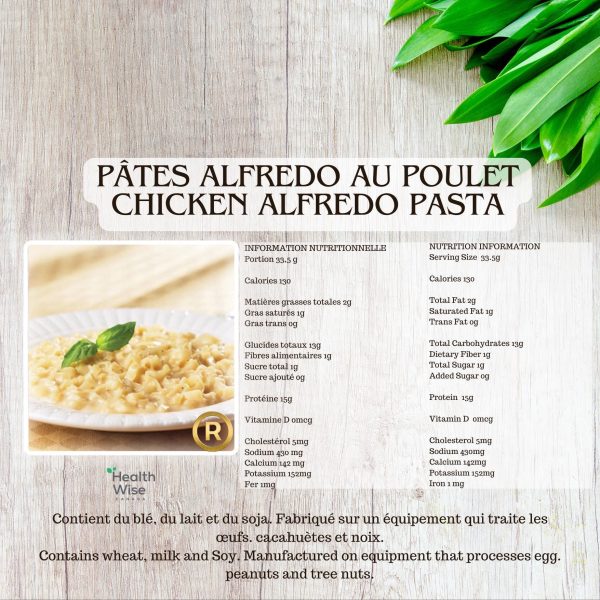 Pâtes crémeuses Alfredo au poulet HW (R) – Image 2