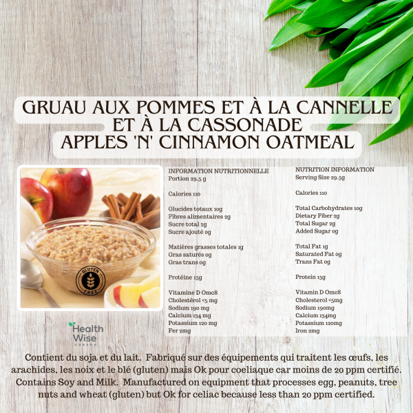 Gruau pommes cannelle HW – Image 4