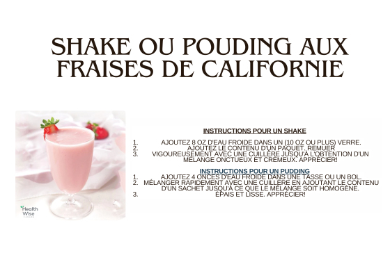 Pouding aux fraises de la Californie HW – Image 2