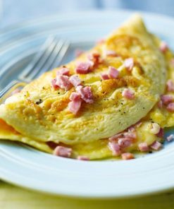 Omelette bacon et fromage HW