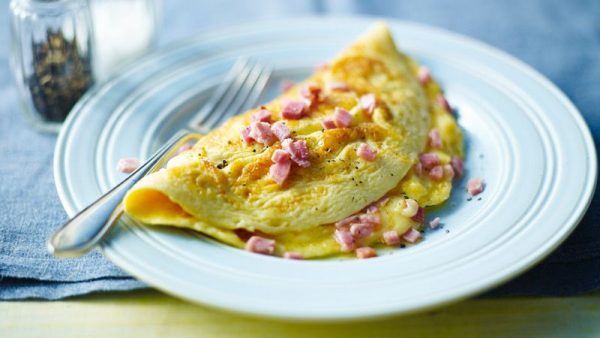 Omelette bacon et fromage HW