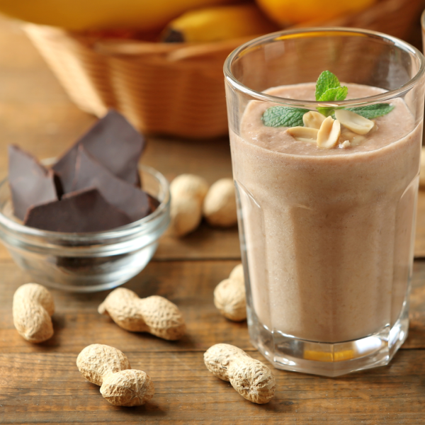 Pouding chocolat et beurre d'arachide HW