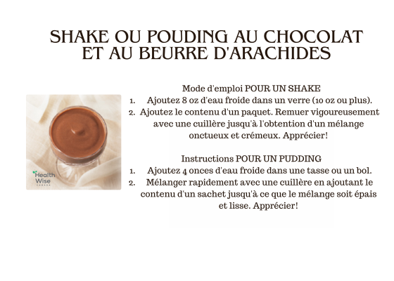Pouding chocolat et beurre d'arachide HW – Image 3