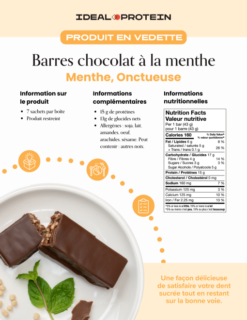 Barres Chocolat à la menthe (R) – Image 4