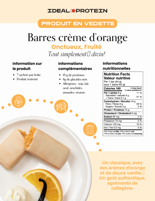 Barres crème d'orange (creamsicle) (R) – Image 2