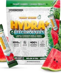 Électrolytes Hydra+ - Melon d'eau (sac de  20 sachets)