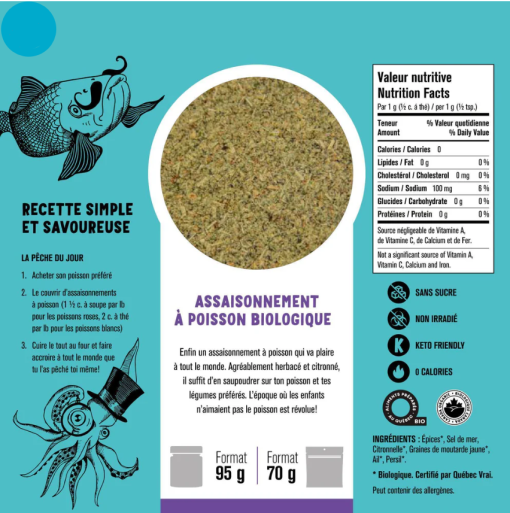Poisson - Assaisonnements Les Savoureux – Image 2