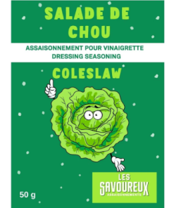 Salade de chou - Assaisonnements Les Savoureux 50 g