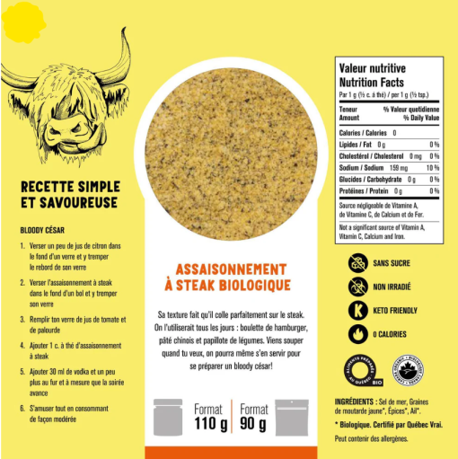 Steak - Assaisonnements Les Savoureux – Image 2