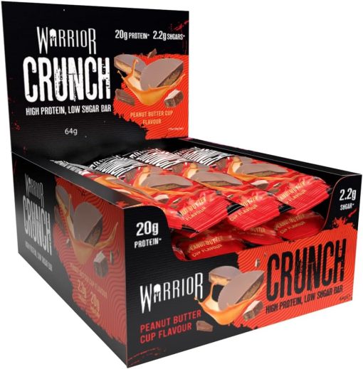 Barre protéinée beurre d'arachide chocolat au lait - Warrior Crunch – Image 2
