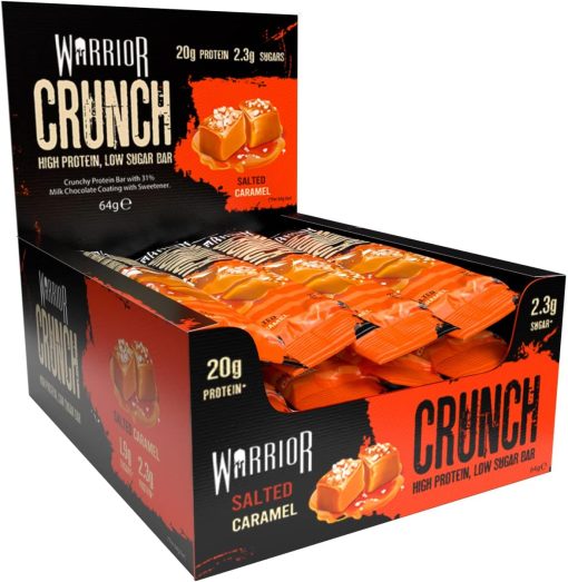 Barre protéinée caramel salé - Warrior Crunch – Image 3