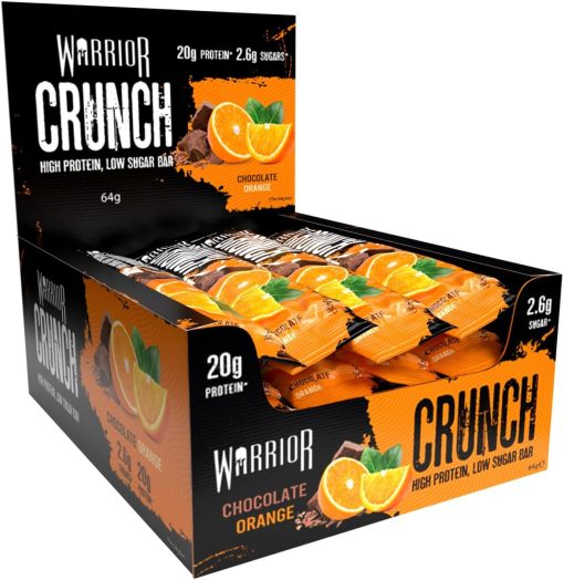 Barre protéinée chocolat à l'orange - Warrior Crunch – Image 3