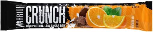 Barre protéinée chocolat à l'orange - Warrior Crunch – Image 4