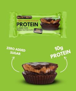 Coupes chocolat noir et beurre d'arachide Nutry Nuts