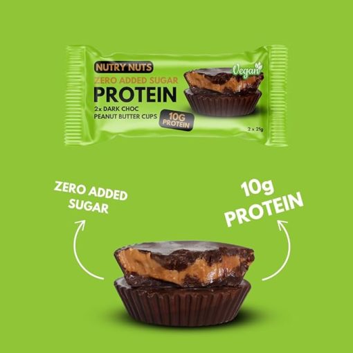 Coupes chocolat noir et beurre d'arachide Nutry Nuts