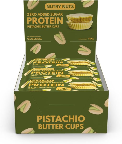 Coupes chocolat blanc et beurre de pistache Nutry Nuts – Image 3