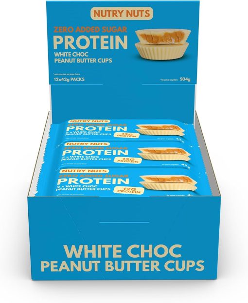 Coupes chocolat blanc et beurre d'arachide Nutry Nuts – Image 3