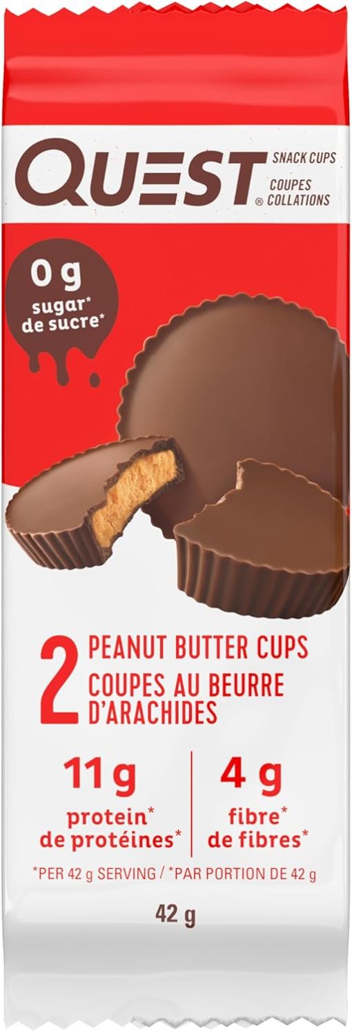 Coupes chocolatées au beurre d'arachide Quest