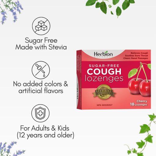 Pastilles contre la toux sans sucre - Cerise – Image 2