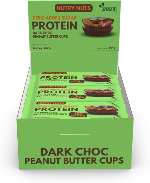 Coupes chocolat noir et beurre d'arachide Nutry Nuts – Image 3