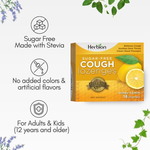 Pastilles contre la toux sans sucre - Miel et citron – Image 3