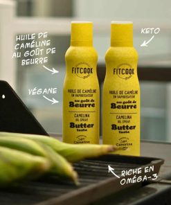Huile de caméline à saveur de beurre- Fitcook