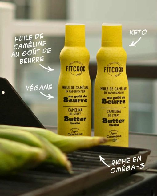 Huile de caméline à saveur de beurre- Fitcook