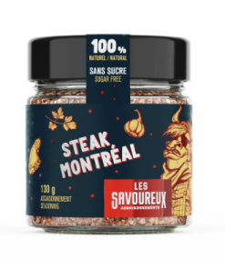 Steak Montréal - Assaisonnement Les Savoureux
