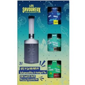 Coffret les 4 Savoureux indispensables à vinaigrette