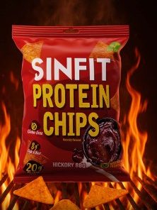 Croustilles hickory BBQ Sinfit