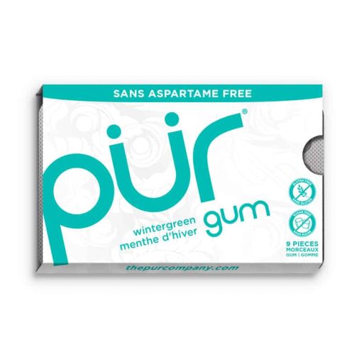 Gommes Pür - Sans aspartame (9 pièces) – Image 3
