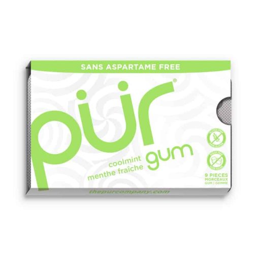 Gommes Pür - Sans aspartame (9 pièces) – Image 2
