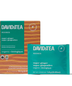 Rooibos Super gingembre - David's Tea (12 sachets)