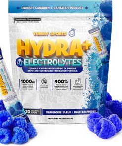 Électrolytes Hydra+ - Framboise bleue (sac de 20 sachets)
