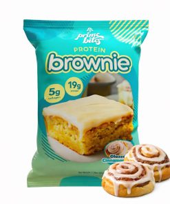 Brownie Brioche glacé à la cannelle - Prime Bites
