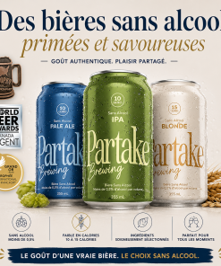 Bière sans alcool - faible en sucre