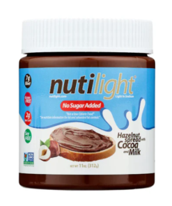 Tartinade chocolat au lait & noisette - Nutilight